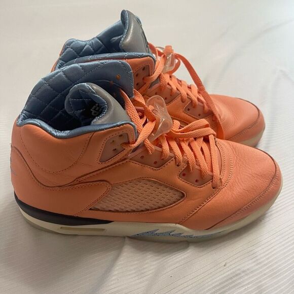 Jordan 5 Retro x DJ Khaled Mid We The Best Crimson Best Sneakers Shoes Size 11 - Picture 5 of 13